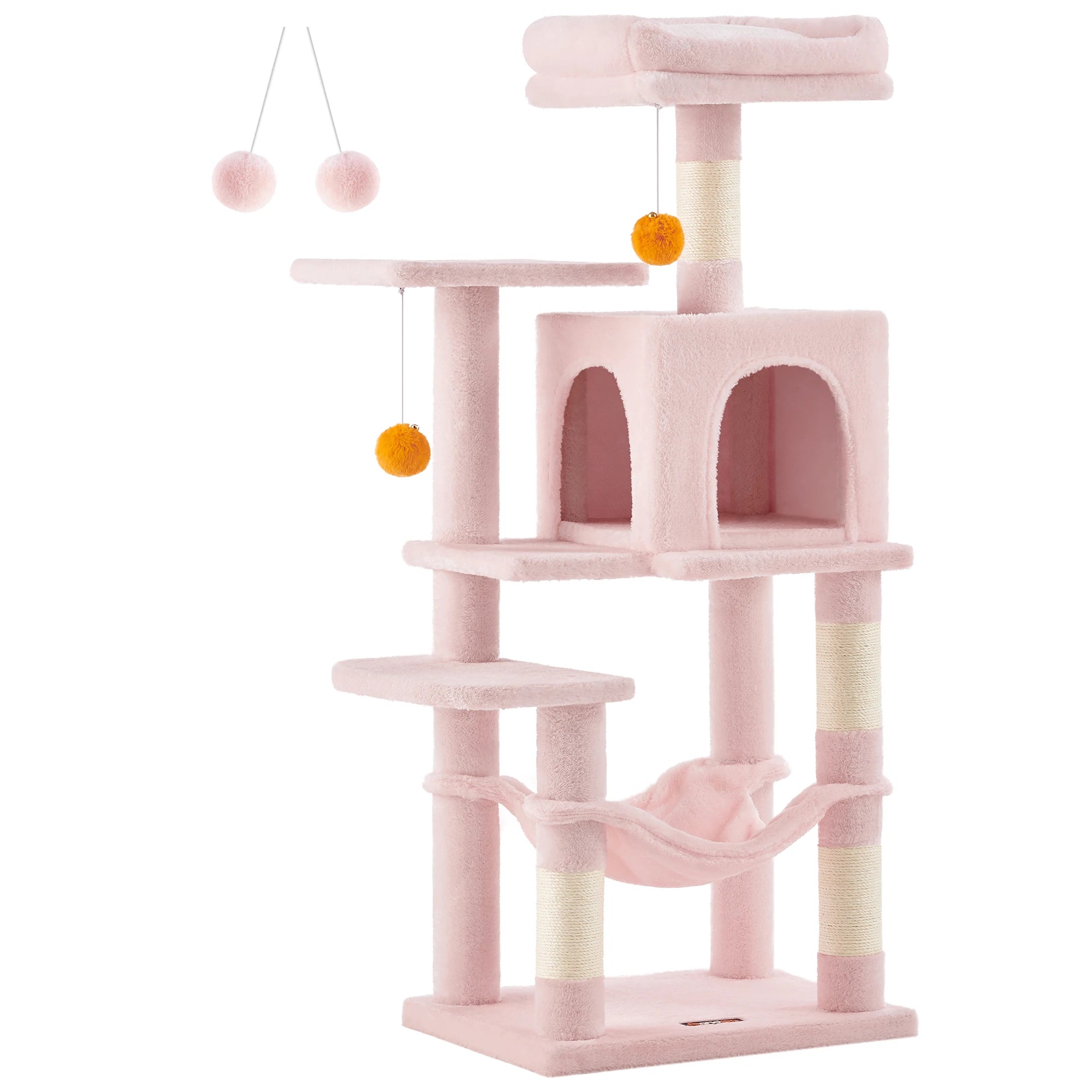 Arbre à Chat Premium 112 cm – Niche, Hamac & Griffoirs